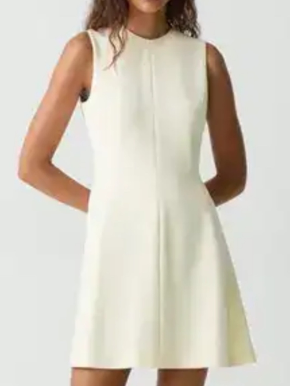 Theory A-line crepe dress size 2
